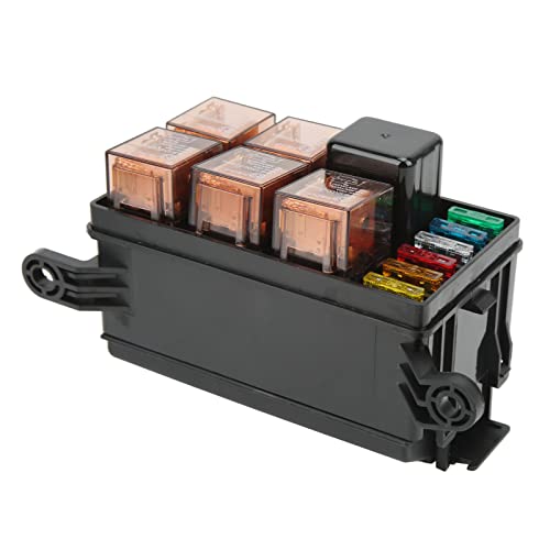 6 -Wege -Relaisbox Automobil Marine ABS -Kunststoff -Relaissystem mit 6 Relais für Automobilplug und Play von XHIKOWAT