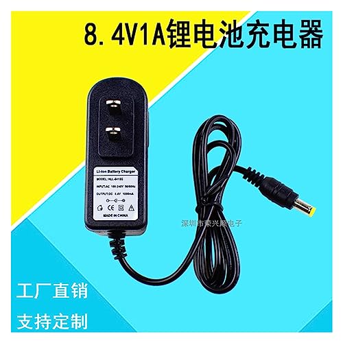 XHJFVNAI 8,4V1A Ladegerät 7,4V Zwei Saiten 18650 Polymergruppe Elektrowerkzeug Taschenlampe Lithium-Batterieladegerät XHJFVNAI 8,4V1A Ladegerät 7,4V Zwei Saiten 18650 Polymergruppe Elektrowerkzeug Taschenlampe Lithium-Batterieladegerät von XHJFVNAI