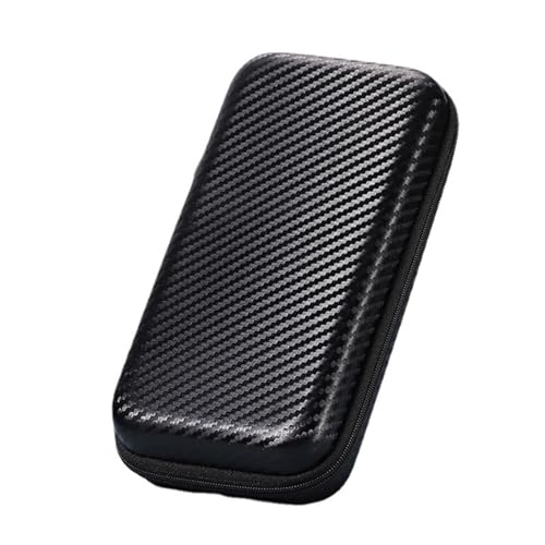 Mini Tragetasche Kopfhörer EVA Hard Case Kleine Hardcase Kopfhörer Kamera USB-Kabel Reisetasche von XIAHIOPT