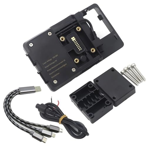 Handyhalter Motorrad Für XMAX300 X MAX Xmax 300 125 250 400 Motorrad Vorne Telefon Ständer Halter Smartphone Telefon GPS Navigation Halterung Fahrrad Halter Smartphone(B) von XIANGJIN