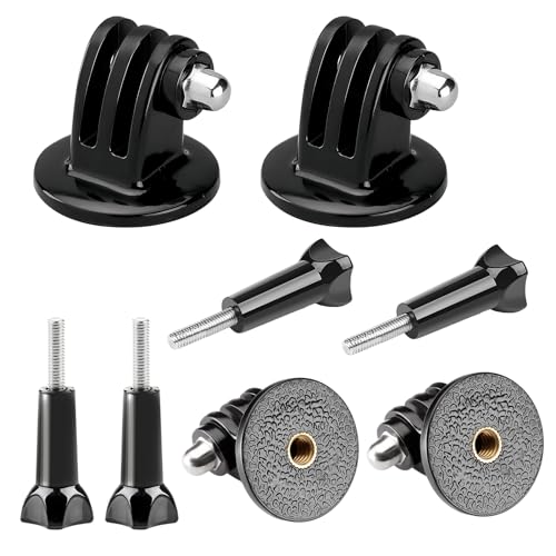 8 Stück Gopro Stativ Adapter, Gopro Adapter, Stativ Mount Adapter für Gopro, Verwendet Als Gopro Link-Stativ, Gopro Halterung Für Action Kamera, Gopro Hero 10/9/8/7/6/5, Gopro Session, Gopro Max 8 Stück Gopro Stativ Adapter, Gopro Adapter, Stativ Mount Adapter für Gopro, Verwendet Als Gopro Link-Stativ, Gopro Halterung Für Action Kamera, Gopro Hero 10/9/8/7/6/5, Gopro Session, Gopro Max von XIANGLONGY