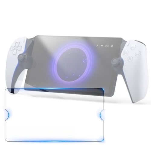XIAOBAN Displayschutzfolie für Sony Playstation Portal Remote Player, gehärtetes Glas, kratzfest, Anti-Fingerabdruck, kristallklar von XIAOBAN