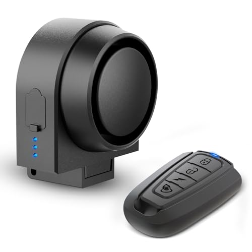 XIAOKOA Einbrecher Alarm,Intelligenter Alarm mit Drahtloser Fernbedienung,Wasserdichter Intelligenter Vibration Sensor Alarm,Geeignet für Fahrrad/Motorrad/Elektrofahrzeug/Roller XIAOKOA Einbrecher Alarm,Intelligenter Alarm mit Drahtloser Fernbedienung,Wasserdichter Intelligenter Vibration Sensor Alarm,Geeignet für Fahrrad/Motorrad/Elektrofahrzeug/Roller von XIAOKOA