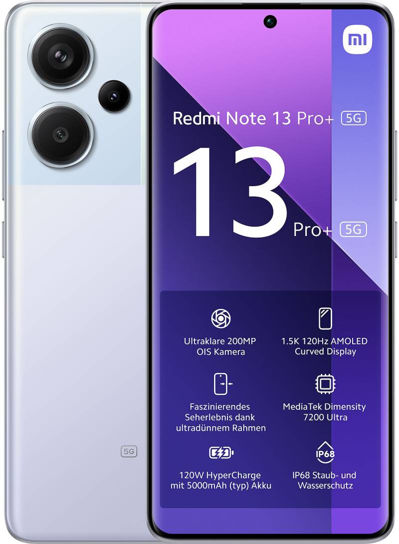 Redmi Note 13 Pro+ 5G Dual-SIM von XIAOMI
