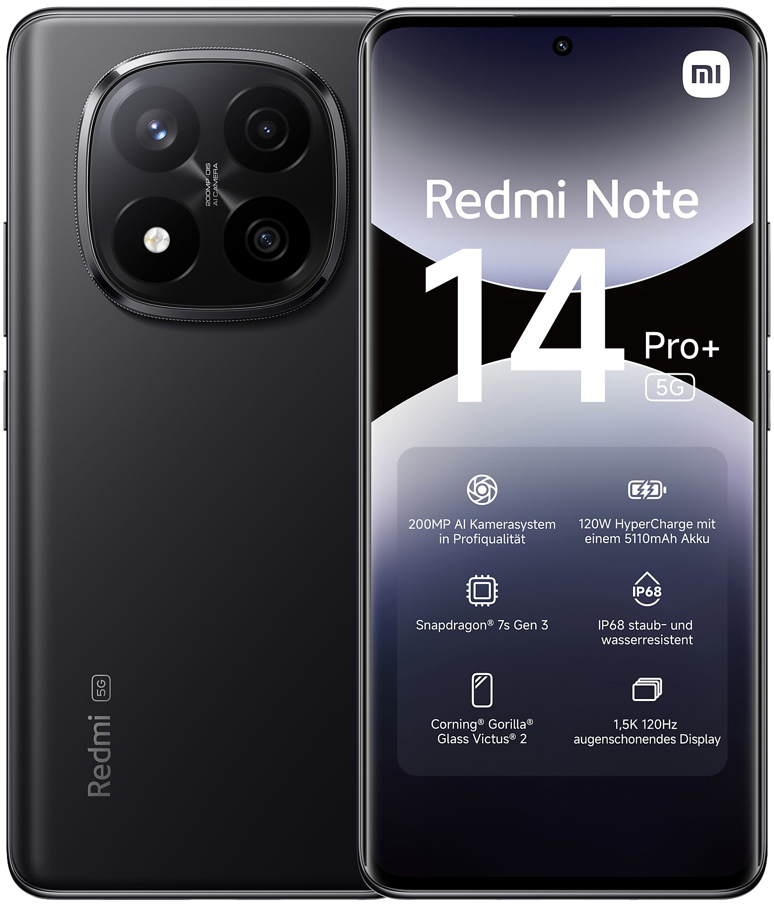 Redmi Note 14 Pro+ 5G Dual-SIM Redmi Note 14 Pro+ 5G Dual-SIM von XIAOMI