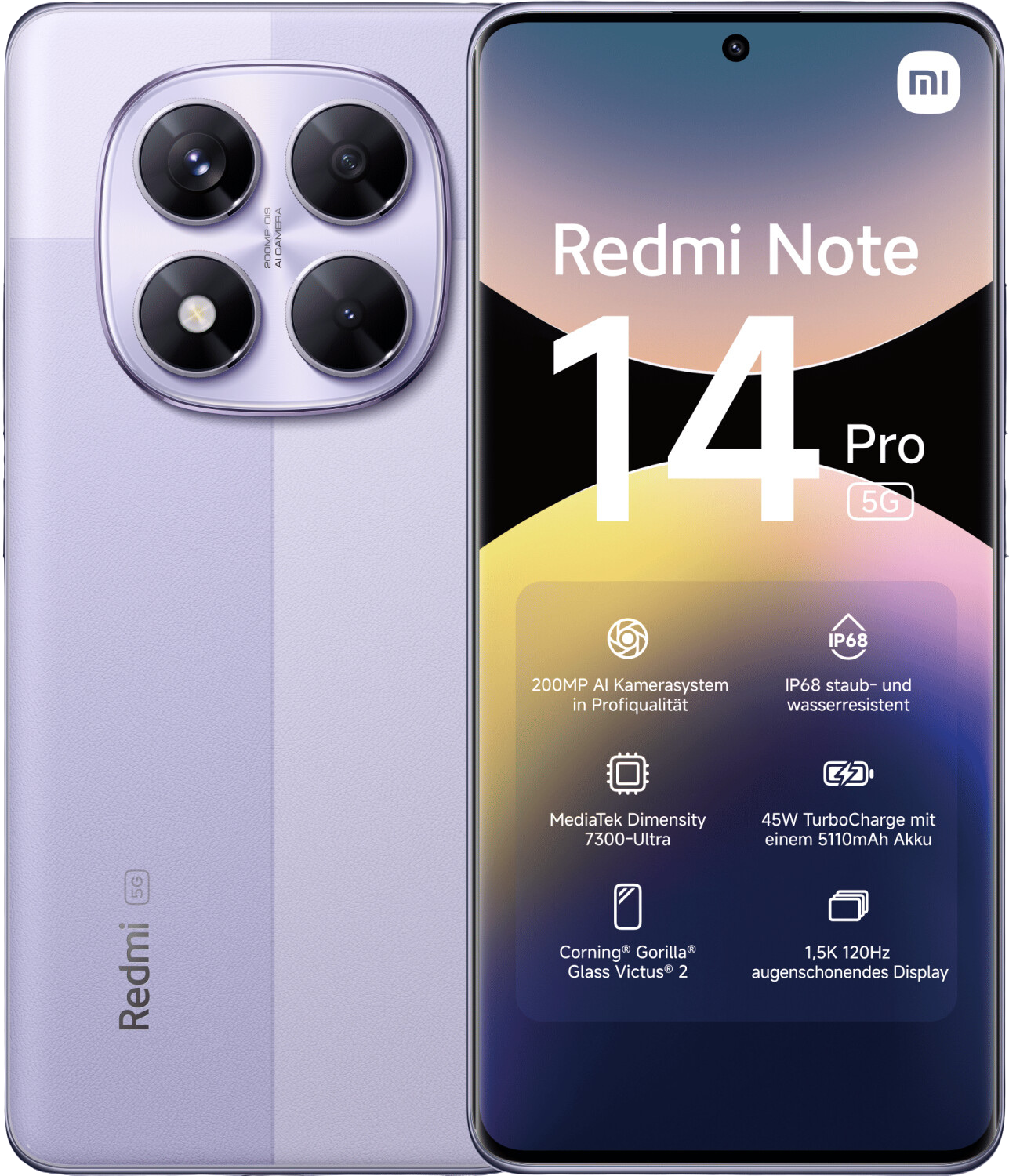 Redmi Note 14 Pro 5G Dual-SIM Redmi Note 14 Pro 5G Dual-SIM von XIAOMI