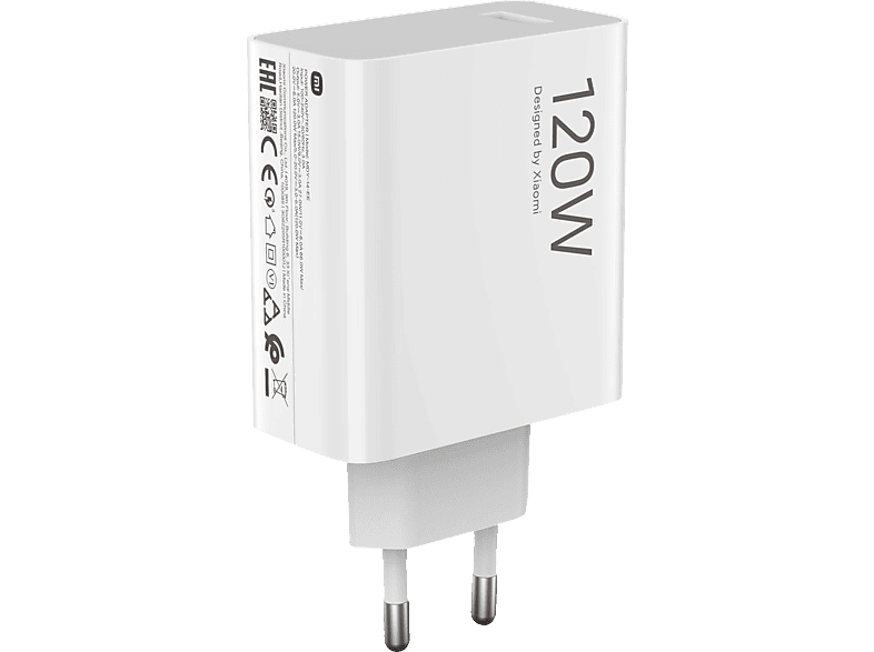 XIAOMI 120W HyperCharge Combo (Type-A) Ladegerät Universal, Weiß von XIAOMI