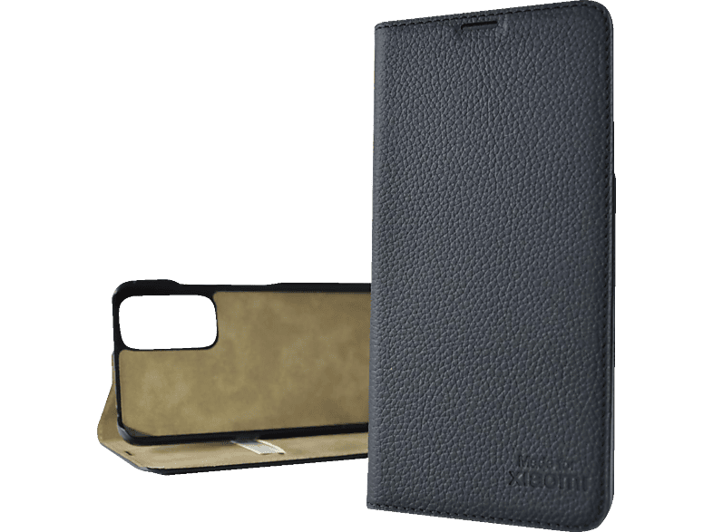 XIAOMI Marc, Echtleder, Backcover, Xiaomi, 12 Pro, Black von XIAOMI