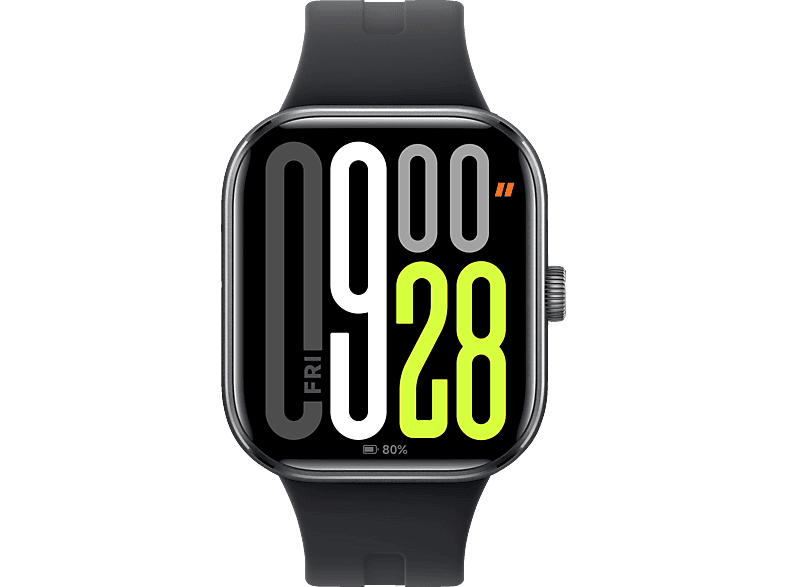 XIAOMI Redmi Watch 5 Smartwatch Aluminium Thermoplastisches Polyurethan / Kunststoff, 20-200 mm, Obsidian Black von XIAOMI