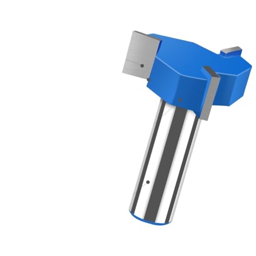 1/5pc 12mm 1/2in Schaft 3 Zähne T-Slot Spoilboard Surfacing Router Bit Wolfram Stahl fräser Hobel Holzbearbeitung Werkzeuge(0.5inx36mmx10mm) von XIAONIYI