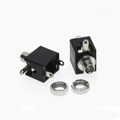 XIAONIYI 10 stücke PJ201M PJ-201M 2,5mm Weibliche Audio Stecker 3 Pin DIP Kopfhörer Jack Buchse Mono Kanal von XIAONIYI