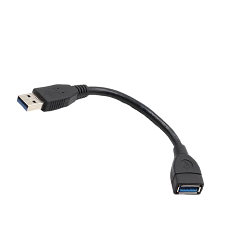 XIAOQENAN USB3.0 Extender Kabel 5 Gbit/S Schnell Verbessert Die Kompatibilität Mit Computern Laptops Und Elektronischen Geräten 18 cm Länge XIAOQENAN USB3.0 Extender Kabel 5 Gbit/S Schnell Verbessert Die Kompatibilität Mit Computern Laptops Und Elektronischen Geräten 18 cm Länge von XIAOQENAN