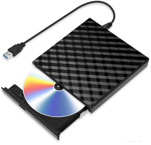 XIAOXIN External CD DVD Drive with USB 3.0 DVD for Laptop PC Computer Portable External DVD Drive CD-ROM Burner External with Low Noise for Windows 11/10/7/8/XP XIAOXIN External CD DVD Drive with USB 3.0 DVD for Laptop PC Computer Portable External DVD Drive CD-ROM Burner External with Low Noise for Windows 11/10/7/8/XP von XIAOXIN