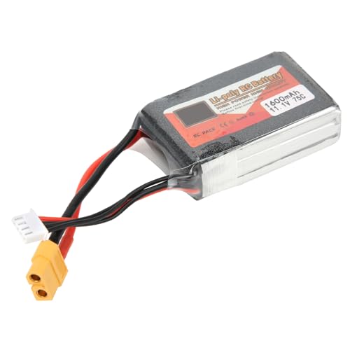 XIASABA 11 1V 1600MAH 75C XT60 Stecker Lithium -Batterie 3s ideal für Fernbedienungs -RC -Drohnen -Autos und Flugzeug, die Lange Arbeitszeiten mit Stabiler Leistung und hoher XIASABA 11 1V 1600MAH 75C XT60 Stecker Lithium -Batterie 3s ideal für Fernbedienungs -RC -Drohnen -Autos und Flugzeug, die Lange Arbeitszeiten mit Stabiler Leistung und hoher von XIASABA