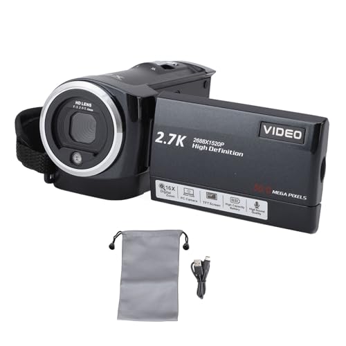 XIASABA 27K Camcorder Professional mit 28 -Zoll -Bildschirm mit Einer HD -Auflösung von 50 MP und 16 -fache digitaler Zoom ideal für die und Vlogging im Freien XIASABA 27K Camcorder Professional mit 28 -Zoll -Bildschirm mit Einer HD -Auflösung von 50 MP und 16 -fache digitaler Zoom ideal für die und Vlogging im Freien von XIASABA