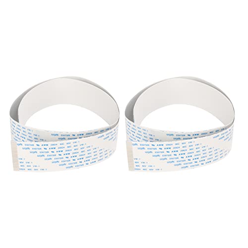 XIASABA 2PCS -Drucker Flexible Flachkabel für XP600 mit schnellem Getriebe hohe Weichheit 30 cm 12 Zoll ideal für Luft- und Raumfahrtelektronik -Instrumente Telefone Drucker (150cm) von XIASABA