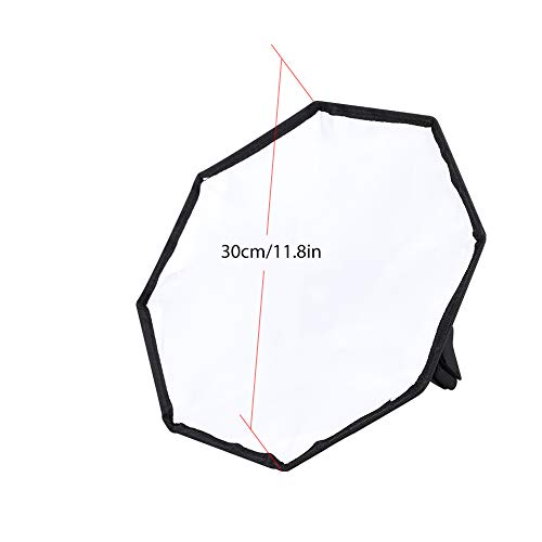 XIASABA 30 cm Tragbares universelles Flash Taschenlampe Softbox Diffusor für Externe Speedlite -Qualität Nylon und Stoffmaterial Starker und reflektierender Innenraum für weichere XIASABA 30 cm Tragbares universelles Flash Taschenlampe Softbox Diffusor für Externe Speedlite -Qualität Nylon und Stoffmaterial Starker und reflektierender Innenraum für weichere von XIASABA