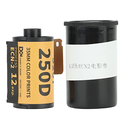 XIASABA 35mm Color Print Film Professional Wide Exposure Range ECN 2 Process Colour Print Camera Film Ideal for 135 Camera with Fine Grainedness High Definition High Resolution In (12 Exposures) von XIASABA
