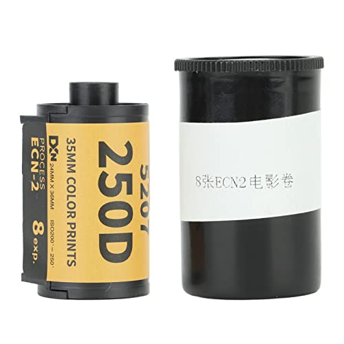 XIASABA 35mm Color Print Film Professional Wide Exposure Range ECN 2 Process Colour Print Camera Film Ideal for 135 Camera with Fine Grainedness High Definition High Resolution In (8 Sheet) von XIASABA