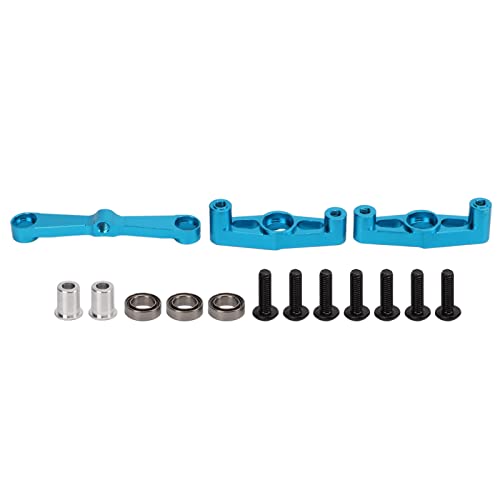 XIASABA Aluminiumkugellager -Lenkanordnung für TT02 1/10 RC -Auto -Upgrade Hochwertiges Aluminiumlegierblau Heck Unterer Schwung Arm ca. 15g von XIASABA