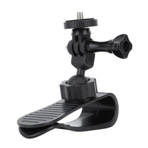 XIASABA Auto-Sonnenblendenhalterung, kompatibel mit Osmo Pocket 3-Kamera, hochwertiges ABS-Material mit 1/4-Zoll-Schnittstelle für Sportkamera, Panoramakamera und Telefonklemme XIASABA Auto-Sonnenblendenhalterung, kompatibel mit Osmo Pocket 3-Kamera, hochwertiges ABS-Material mit 1/4-Zoll-Schnittstelle für Sportkamera, Panoramakamera und Telefonklemme von XIASABA
