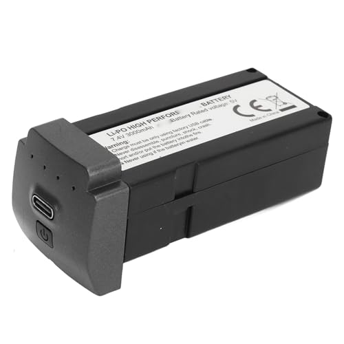 XIASABA Drohnen-Lithiumbatterie 7,4 V, 3000 mAh, Überladeschutz, Kurzschlussschutz für LYERC L600 mit leichtem Design, robustem Gehäuse und Langer Batterielebensdauer XIASABA Drohnen-Lithiumbatterie 7,4 V, 3000 mAh, Überladeschutz, Kurzschlussschutz für LYERC L600 mit leichtem Design, robustem Gehäuse und Langer Batterielebensdauer von XIASABA
