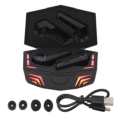 XIASABA Gaming Bluetooth -Ohrhörer mit geringer Latenz RGB Lighting TWS Gaming -Ohrhörer mit eingebauten Batterien in Batteriekoffer und Kopfhörern XIASABA Gaming Bluetooth -Ohrhörer mit geringer Latenz RGB Lighting TWS Gaming -Ohrhörer mit eingebauten Batterien in Batteriekoffer und Kopfhörern von XIASABA