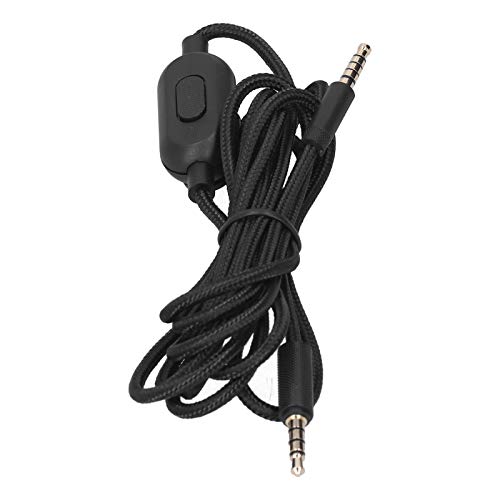 XIASABA Premium -Spiel -Kopfhörer -Audiokabel mit Lautstärke und Mikrofonsteuerung für -Kopfhörer mit hohem Auflösungsklang und verbessertem Hörerlebnis kompatibel von XIASABA