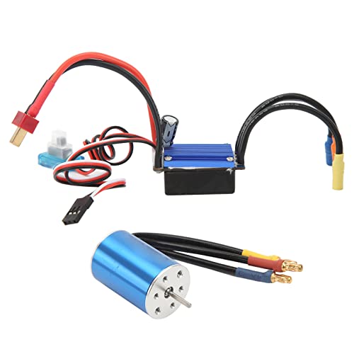 XIASABA RC Brushless Motor ESC Für 1/16 1/18 RC-Car Mit 2435 4800KV Brushless-Motor Und 25A Brushless ESC, Passend Für Traxxas HSP Wltoys Und Andere Marken von XIASABA