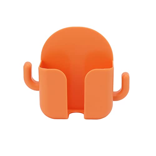 XIASABA Selbst klebende Wand Halterung Handy Halterung Wand Halterung Telefon Lade Halter Ideal für Home Office Schlafzimmer Grün (Orange) von XIASABA