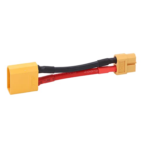 XIASABA XT60 Femal FÜR XT90 MÄNNLICHER STECKER 12AWG Hochbiege wiederverwendbarer RC -Stecker für RC -Auto -Modellflugzeuge und Schiff XIASABA XT60 Femal FÜR XT90 MÄNNLICHER STECKER 12AWG Hochbiege wiederverwendbarer RC -Stecker für RC -Auto -Modellflugzeuge und Schiff von XIASABA