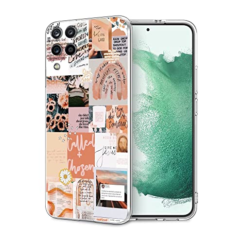 Kompatibel mit Samsung Galaxy A12 Hülle, Christliche Positivität Motivierende ästhetische Collage Klar Handyhülle Geschenk TPU Stoßfeste Schutzhülle Kompatibel mit Samsung Galaxy A12 Hülle, Christliche Positivität Motivierende ästhetische Collage Klar Handyhülle Geschenk TPU Stoßfeste Schutzhülle von XIASAIJBUDA