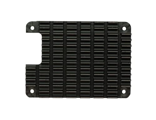 XICOOLEE Aluminum Heatsink for Raspberry Pi Compute Module 4 cm4 Motherboard, No Hindrance to Antenna Area, Compatible with CM4 on Size and Mounting Holes von XICOOLEE