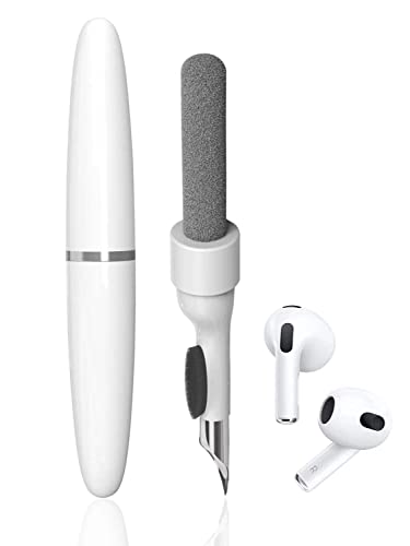 Airpods Reinigungsset for Airpods Pro 1/2, Multifunktions Bluetooth Kopfhörer Reinigungsstift Set für Drahtlose Kopfhörer Ladebox Tastatur-Kamera-Staubreiniger von XIEANDKONG