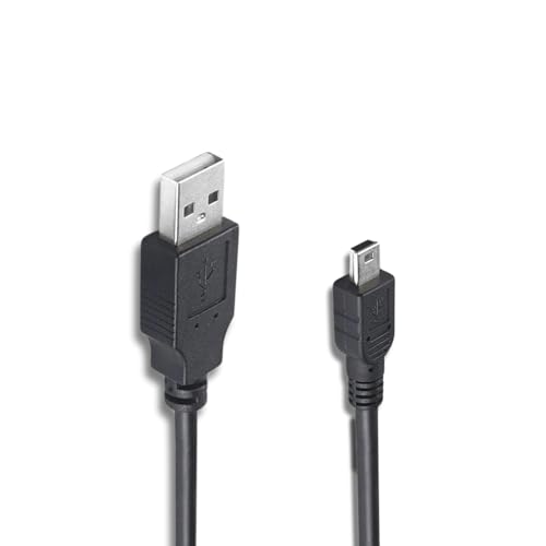 Controller-Ladekabel für PS3, USB A auf USB B, extra lang, 3 m, magnetisches Mini-USB-Kabel für Sony Playstation 3/PS3 Slim/PS Move Controller, Dashcam-Kabel, MP3-Player, Digitalkameras Controller-Ladekabel für PS3, USB A auf USB B, extra lang, 3 m, magnetisches Mini-USB-Kabel für Sony Playstation 3/PS3 Slim/PS Move Controller, Dashcam-Kabel, MP3-Player, Digitalkameras von XIELBIS