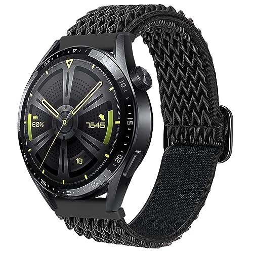Armband Huawei Watch GT 3 Pro, Huawei Watch GT 3 46mm,22mm Nylon Armband für Huawei Watch GT 2 46mm, Huawei Watch GT2 Pro/GT2e, Huawei Watch GT Fashion, Sport, Aktiv, Elegant, Classic von XIIORE