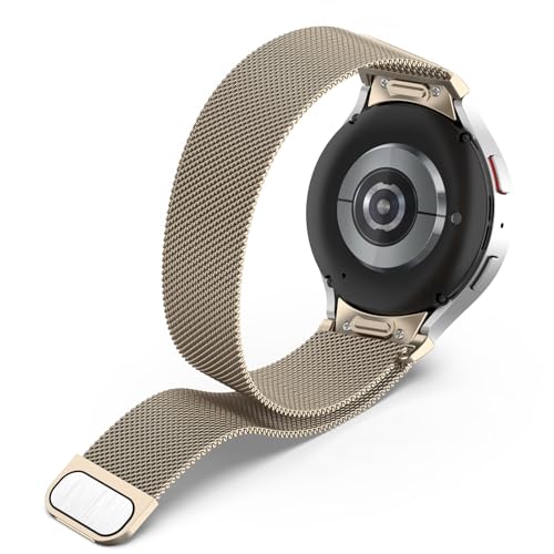 Metall Armband Kompatibel mit Samsung Galaxy Watch 6/5/4 40mm 44mm, Galaxy Watch 6 Classic 43mm/47mm, Galaxy Watch 5 Pro 45mm Armband, Ersatz Armbänder für Galaxy Watch 4 Classic 42mm/46mm von XIIORE