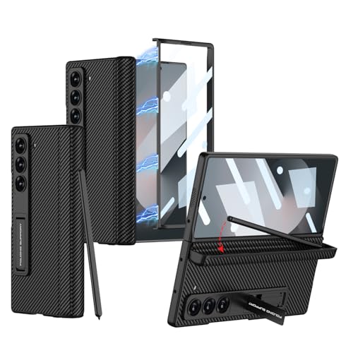 XIMAND für Samsung Galaxy Z Fold 6-Hülle mit magnetischem Scharnierschutz und integriertem Frontbildschirm und Ständer, verstecktem S-Pen-Steckplatz und mattierter, schlanker Texturhülle. (Streifen) XIMAND für Samsung Galaxy Z Fold 6-Hülle mit magnetischem Scharnierschutz und integriertem Frontbildschirm und Ständer, verstecktem S-Pen-Steckplatz und mattierter, schlanker Texturhülle. (Streifen) von XIMAND