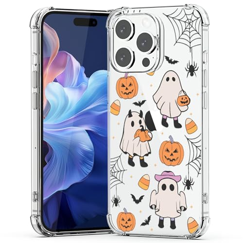 XIMIZU Halloween Hülle für iPhone 14 Pro Max Kürbis Geist Katze Designed Weich Slim Fit TPU Anti-Kratzer Stoßfest Schutzhülle Handyhülle Klar Handyhülle für iPhone 14 Pro Max XIMIZU Halloween Hülle für iPhone 14 Pro Max Kürbis Geist Katze Designed Weich Slim Fit TPU Anti-Kratzer Stoßfest Schutzhülle Handyhülle Klar Handyhülle für iPhone 14 Pro Max von XIMIZU