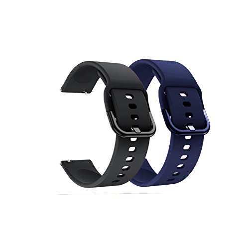 XINBOOBA 22mm weiche Silikon Sport Armband Ersatzbänder für Haylou solar Smart Watch von XINBOOBA