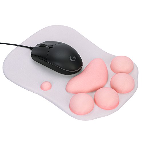 Mauspad 3D Katze Pfotenform Mousepad Niedlich Design Katzenpfote Mouse Mat Ergonomisch Mausmatte mit Silikon Gelkissen Handgelenkstütze Maus Pad für Alle Maus Computer Laptop Zuhause Büro Spiel Mauspad 3D Katze Pfotenform Mousepad Niedlich Design Katzenpfote Mouse Mat Ergonomisch Mausmatte mit Silikon Gelkissen Handgelenkstütze Maus Pad für Alle Maus Computer Laptop Zuhause Büro Spiel von XINCHI