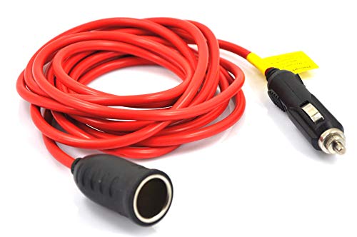 XINCOL Premium 12V 12 '(3,6M) Zigarettenanzünder-Verlängerungskabel C003 von XINCOL
