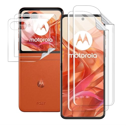 XINDEMEI für Motorola razr 60 Ultra 5G Hydrogel-Softfolie mit voller Abdeckung Displayschutzfolie kratzfeste Schutzfolie (2 Sätze) (Für Motorola Razr 60) von XINDEMEI