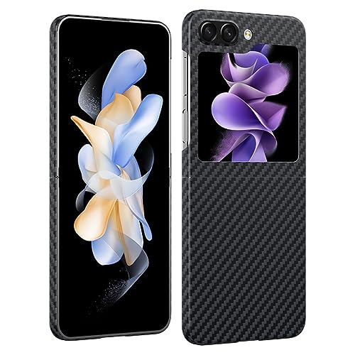 für Samsung Galaxy Z Flip 5 5G Hülle Echt Kohlefaser Hülle schlanke superleichte Aramid Kevlar stoßfeste Schutzhülle für Samsung Galaxy Z Flip 5 5G Hülle Echt Kohlefaser Hülle schlanke superleichte Aramid Kevlar stoßfeste Schutzhülle von XINDEMEI