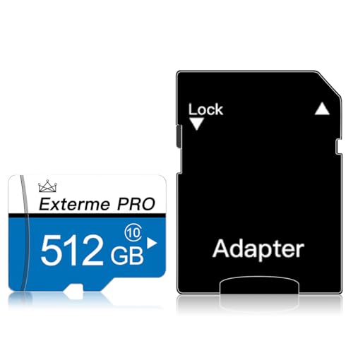 512GB Micro SD Card Class10 Memory Card High Speed Micro SD Memory Card with a Adapter for Phone,Camera 512GB Micro SD Card Class10 Memory Card High Speed Micro SD Memory Card with a Adapter for Phone,Camera von XINFHUAN