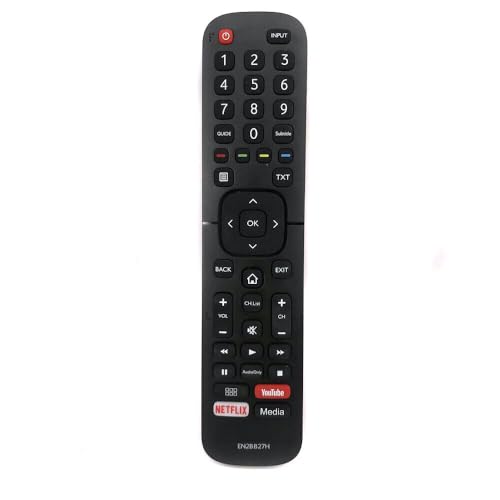 XINFUTE EN2BB27H passend für HISENSE TV-Fernbedienung H32A5600 H32A5840 H55B7500 EN2BB27 XINFUTE EN2BB27H passend für HISENSE TV-Fernbedienung H32A5600 H32A5840 H55B7500 EN2BB27 von XINFUTE