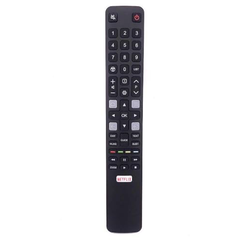 XINFUTE Ersatz-Fernbedienung RC802N YUI1, passend für TCL LCD-TV-Fernbedienung 49C2US 55C2US RC802N YAI5 XINFUTE Ersatz-Fernbedienung RC802N YUI1, passend für TCL LCD-TV-Fernbedienung 49C2US 55C2US RC802N YAI5 von XINFUTE