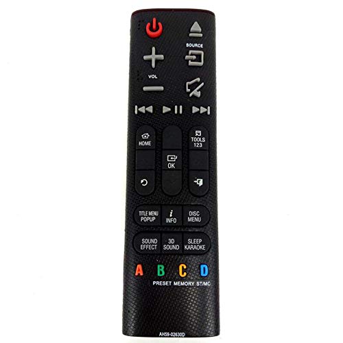XINFUTE General AH59-02630D passend für Samsung Fernbedienung HTH6550WM HTH7750WM 02630A XINFUTE General AH59-02630D passend für Samsung Fernbedienung HTH6550WM HTH7750WM 02630A von XINFUTE