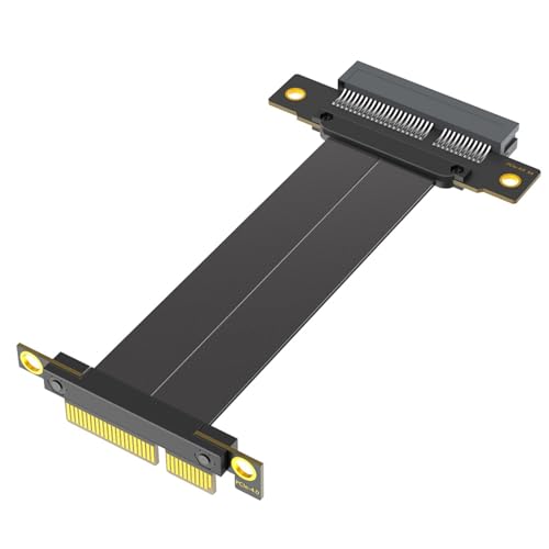 PCIe Risers Cable 180 Grad Bis 90 Grad Rechtwinkel PCIE4.0 Verlängerungskabel Risers Kartenbandlänger von XINGLIDA