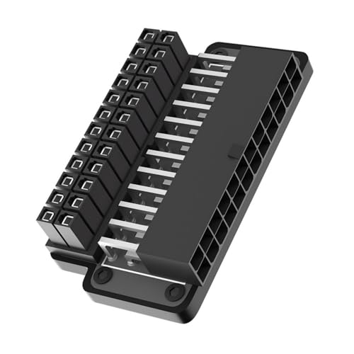 XINGLIDA 24 Pin Frauen Bis 24 Pin Für Männliche Kraftadapter 90 Grad Abgewinkelter Wechsler Für Mainboard Motherboard Desktops PC Versorgung von XINGLIDA